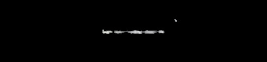 Processed fireball image