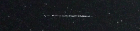 Unprocessed fireball image