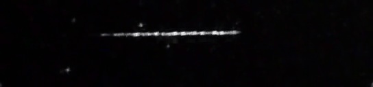 Unprocessed fireball image