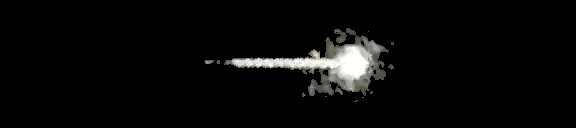 Processed fireball image