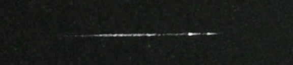 Unprocessed fireball image