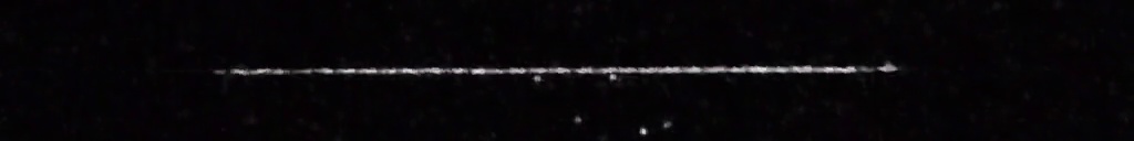 Unprocessed fireball image