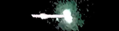 Processed fireball image