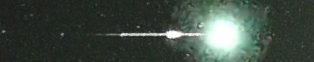 Unprocessed fireball image