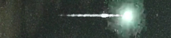 Unprocessed fireball image