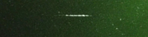 Unprocessed fireball image