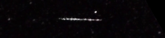 Unprocessed fireball image