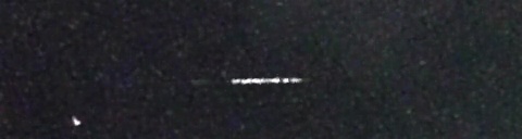 Unprocessed fireball image