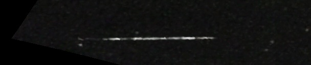 Unprocessed fireball image