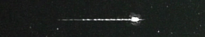 Unprocessed fireball image