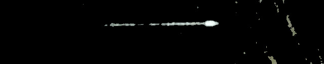 Processed fireball image