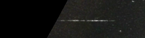 Unprocessed fireball image