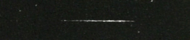 Unprocessed fireball image