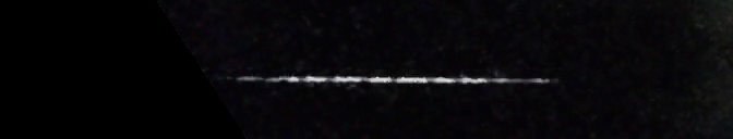 Unprocessed fireball image