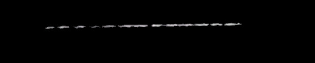 Processed fireball image