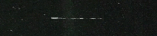 Unprocessed fireball image