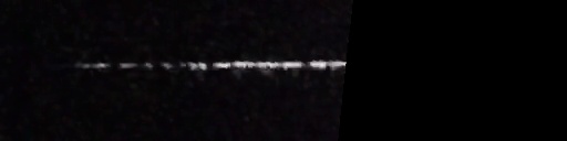 Unprocessed fireball image