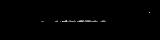 Processed fireball image