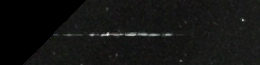 Unprocessed fireball image