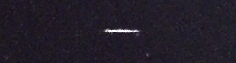 Unprocessed fireball image
