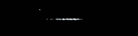 Processed fireball image