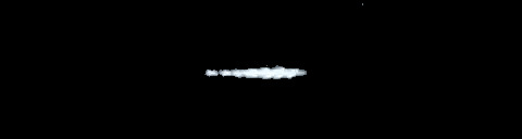 Processed fireball image