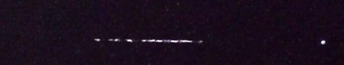 Unprocessed fireball image