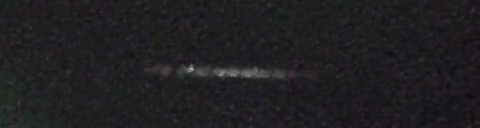 Unprocessed fireball image