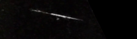 Unprocessed fireball image