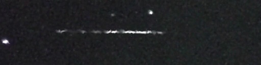 Unprocessed fireball image