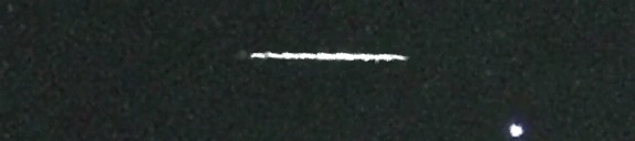 Unprocessed fireball image