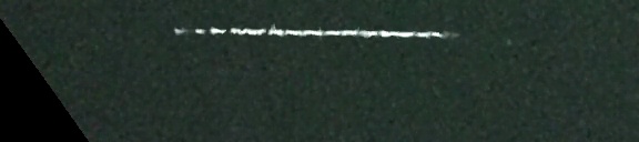 Unprocessed fireball image