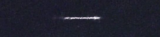 Unprocessed fireball image