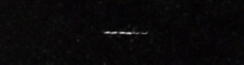 Unprocessed fireball image