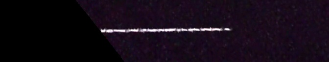 Unprocessed fireball image