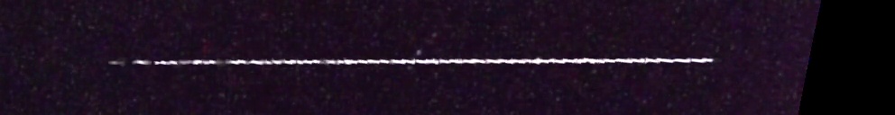 Unprocessed fireball image