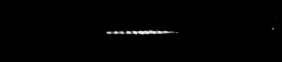 Processed fireball image