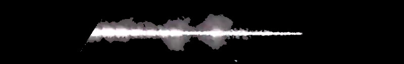 Processed fireball image