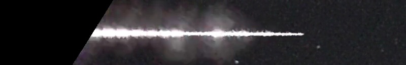 Unprocessed fireball image