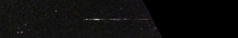 Unprocessed fireball image