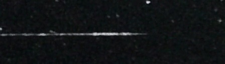 Unprocessed fireball image