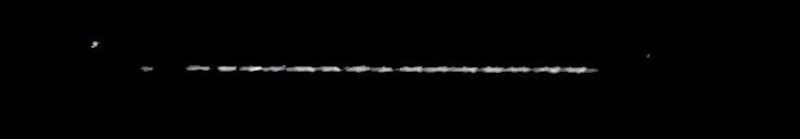 Processed fireball image