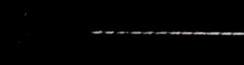 Processed fireball image