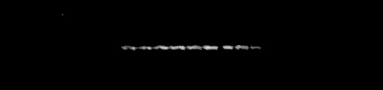 Processed fireball image