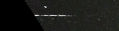 Unprocessed fireball image