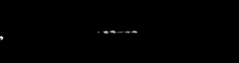 Processed fireball image