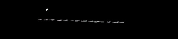 Processed fireball image