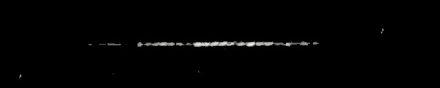 Processed fireball image