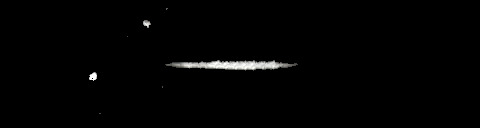 Processed fireball image