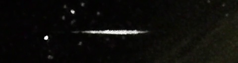 Unprocessed fireball image